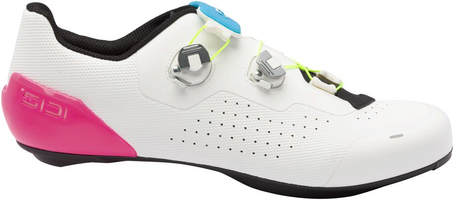 SIDI Genius X WYVE Road Shoes - Men's, White Fluo, 41