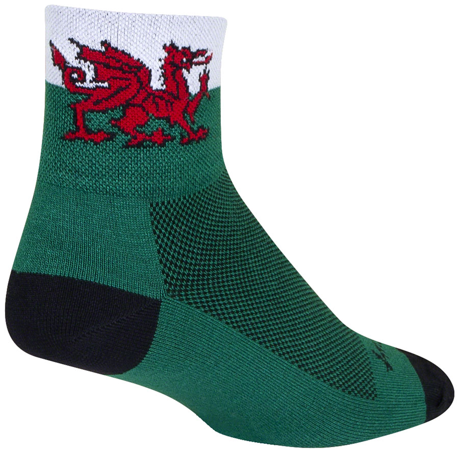 SockGuy Classic Welsh Socks - 3", Large/X-Large