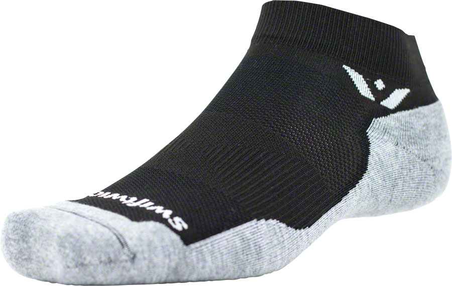 Swiftwick Maxus Ankle Socks - 1", Black, Large