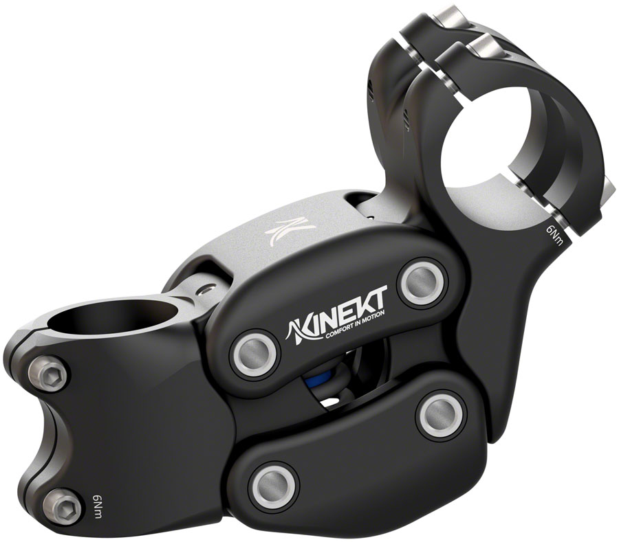 Cirrus Cycles Kinekt Suspension Stem - 100, 31.8 Clamp, +30, 1-1/8", Alloy, Black