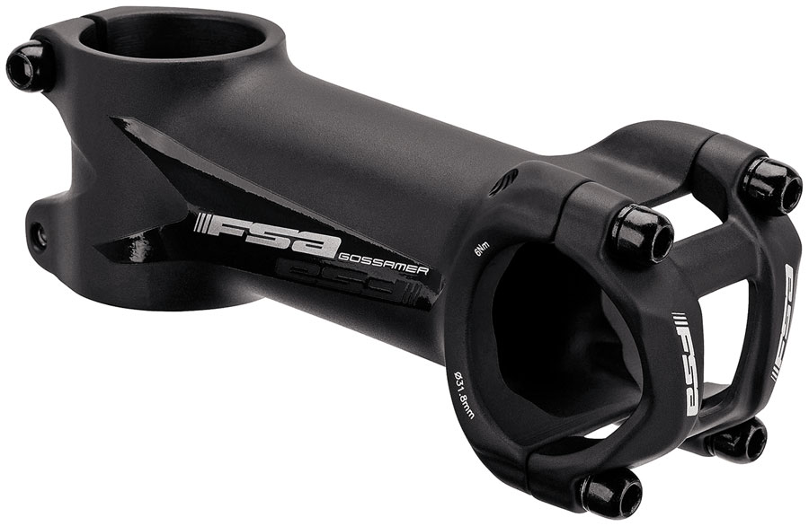FSA Gossamer Stem, 31.8mm Clamp Diameter, 70mm Length, 6 Angle, Road/Gravel Use  Alloy