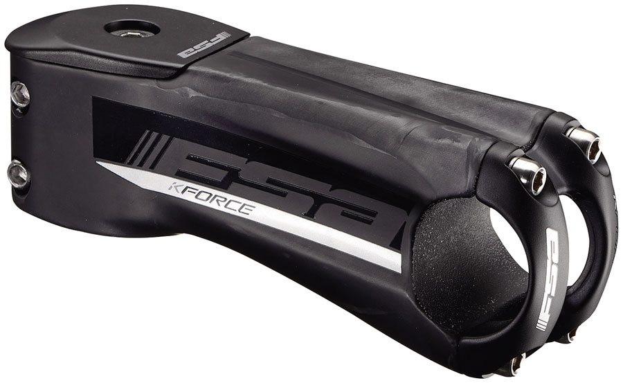 FSA K-Force Light Stem, 31.8mm Clamp Diameter, 100mm Length, -6 Angle, Lightweight Road Profile  Carbon