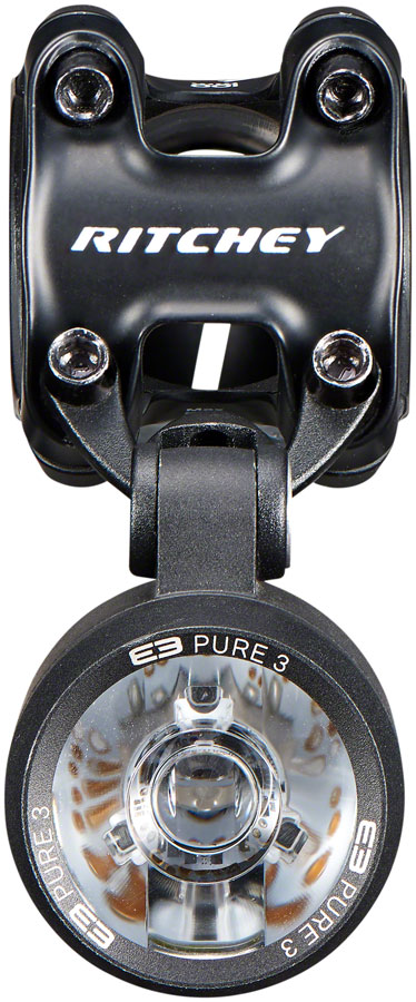 Ritchey Universal Stem Face Plate Accessory Mount: Supernova, Black