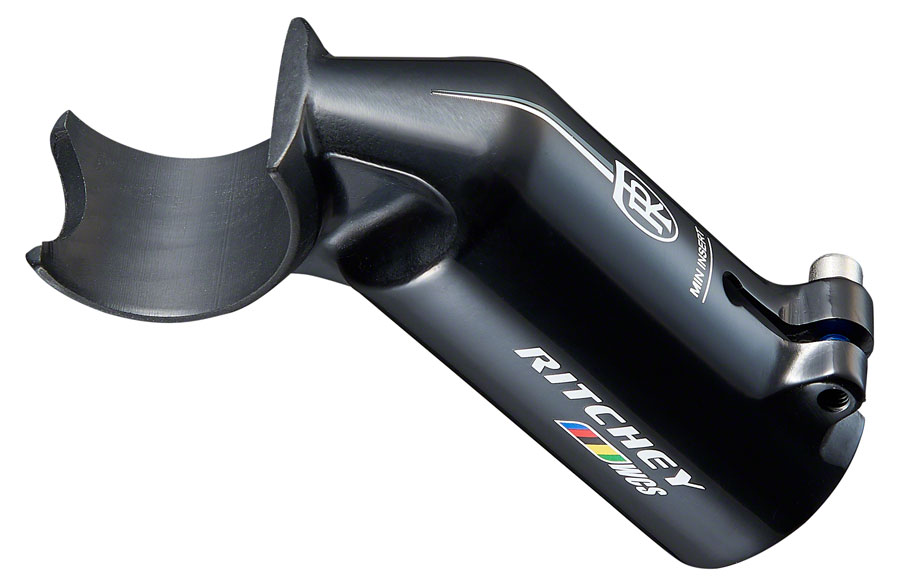 Ritchey WCS Seat Mast Topper: 25mm Offset, 70 x 34.9mm, Black