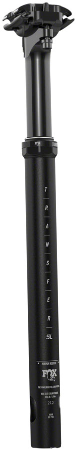 FOX Transfer SL Performance Series Elite Dropper Seatpost - 27.2, 50 mm, Internal Routing, Anodized Upper 