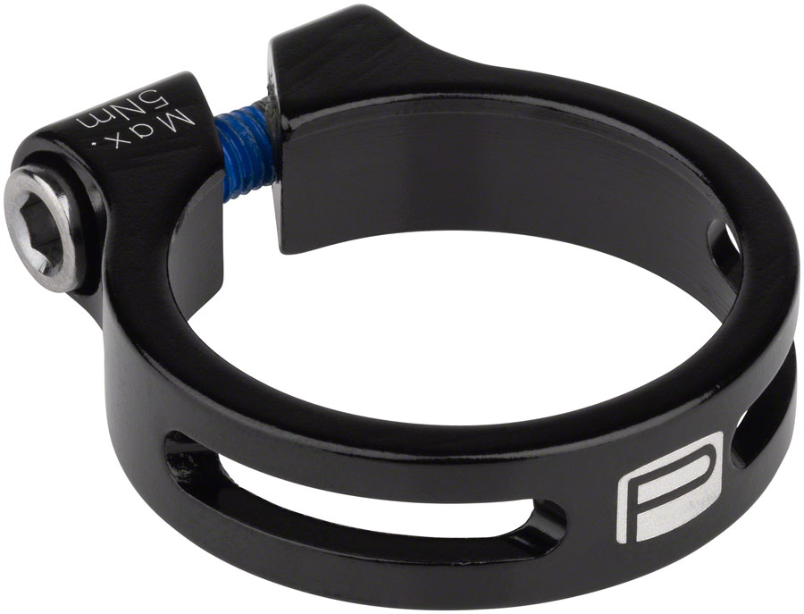 Promax MX-112C Seatpost Clamp - 34.9mm, Bolt-On, Black