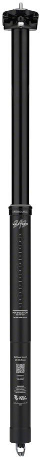 Wolf Tooth Resolve Dropper Seatpost - 30.9, 242mm Travel, Black, Rev 2 
