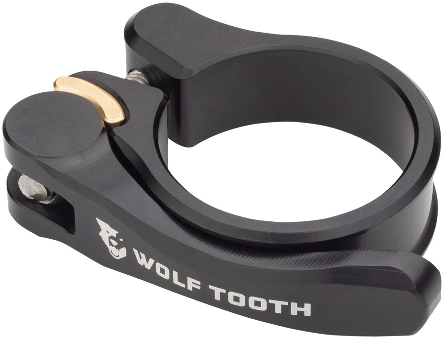 Wolf Tooth Components Quick Release Seatpost Clamp - 28.6mm, QR, Black