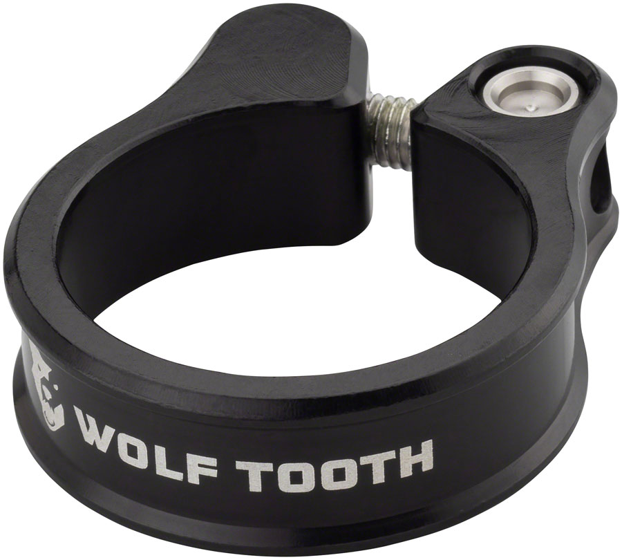 Wolf Tooth Seatpost Clamp - 36.4mm, Bolt-On, Black