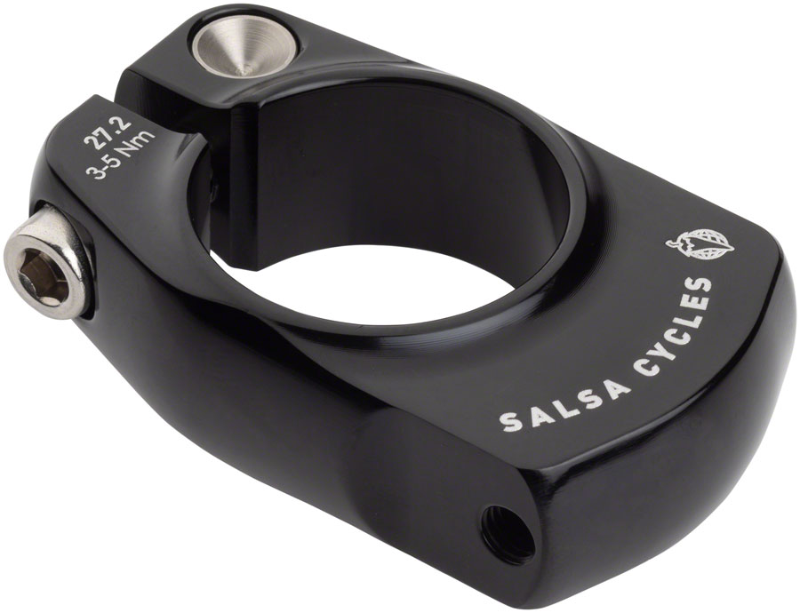 Salsa Post-Lock Rack Mount - 27.2mm, Black