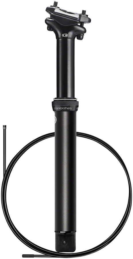 Crank Brothers Highline 3 Dropper Seatpost - 30.9, 80mm, Black