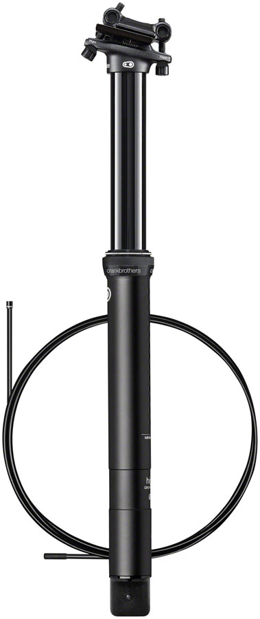 Crankbrothers Highline 7 Dropper Seatpost - 31.6, 125mm, Black 