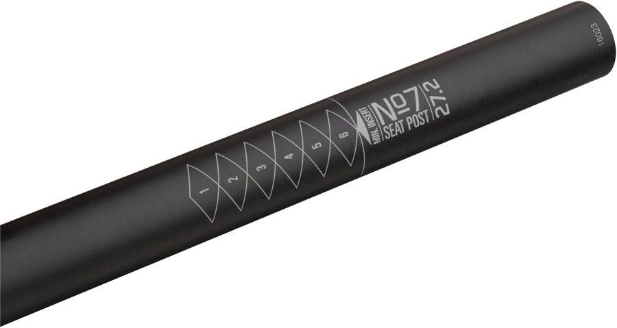 WHISKY No.7 Carbon Seatpost - 27.2 x 400mm, 0mm Offset, Matte Carbon ...