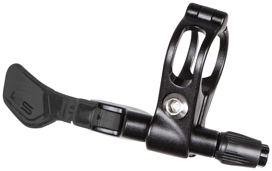 KS Southpaw Dropper Post Remote Lever - 22.2mm Clamp, Carbon