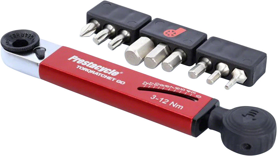 Prestacycle TorqRatchet GO Portable Torque Multi-tool Ratchet- 3-12Nm