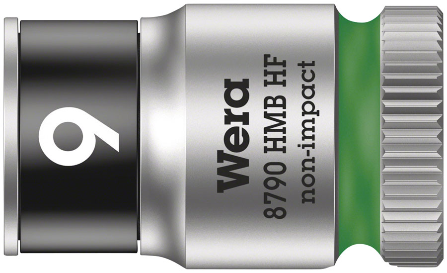 Wera 8790 HMB HF Zyklop 3/8" - Socket, 9mm 