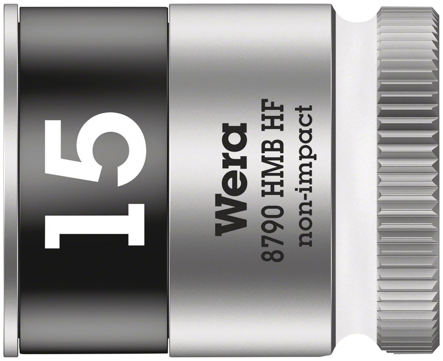 Wera 8790 HMB HF Zyklop 3/8" - Socket, 15mm 