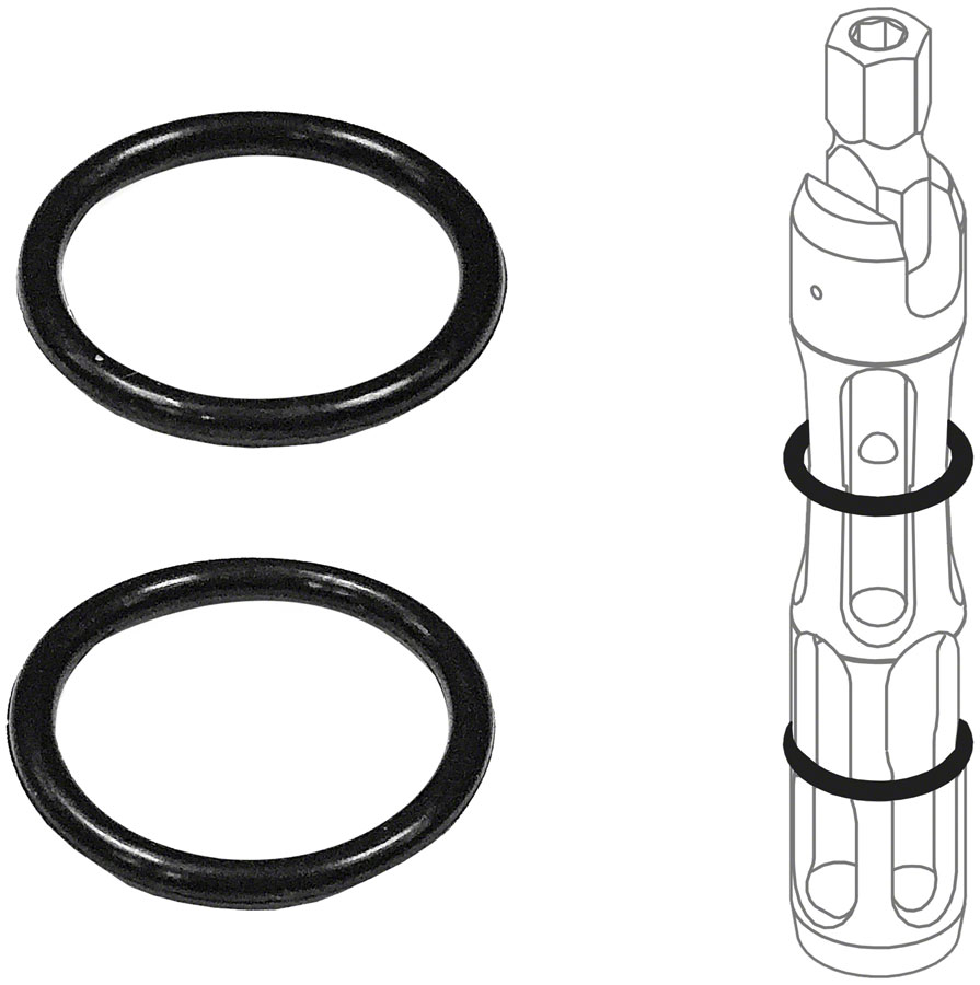 Wolf Tooth EnCase System Hex Bit Driver O-Rings 