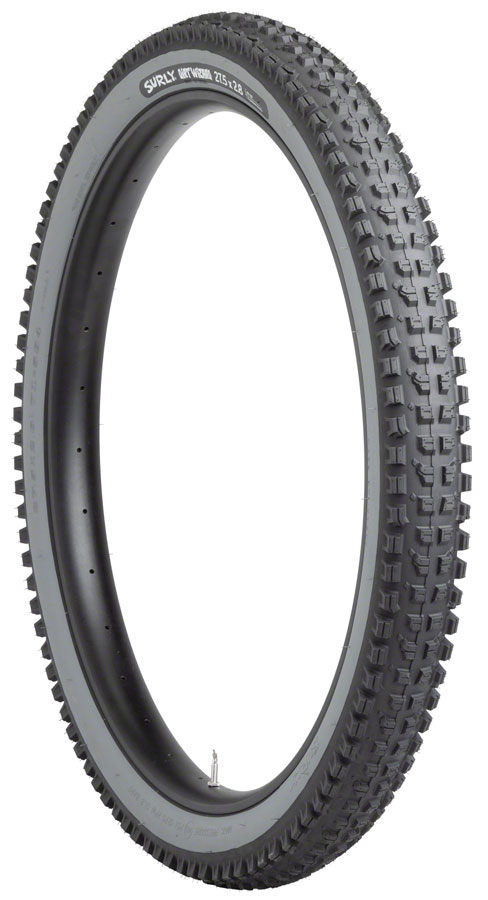 Surly Dirt Wizard Tire - 27.5 x 2.8, Tubeless, Folding, Black/Slate, 60 tpi 
