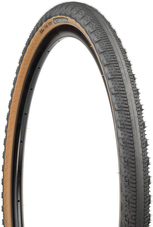 Teravail Washburn Tire - 700 x 47, Tubeless, Folding, Tan, Light and Supple 