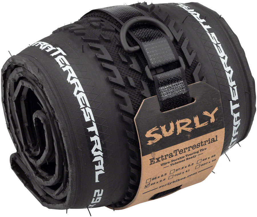 Surly Extraterrestrial Tire 29 X 25 Tubeless Folding Black 60tpi