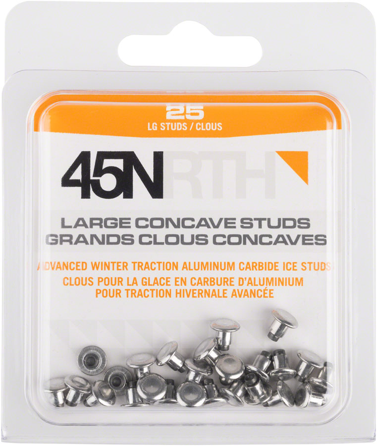 45NRTH Large Concave Carbide Aluminum Tire Studs - 25 Pack








    
    

    
        
        
        
            
                (20%Off)
            
        
    
