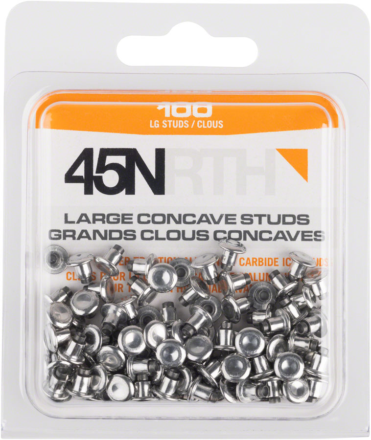 45NRTH Large Concave Carbide Aluminum Tire Studs - 100 Pack








    
    

    
        
        
        
            
                (20%Off)
            
        
    
