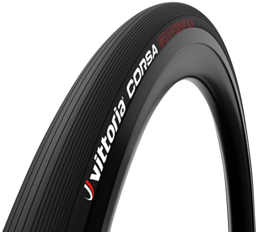 Vittoria Corsa Tire - 700 x 25, Tubeless, Folding, Black, G2.0