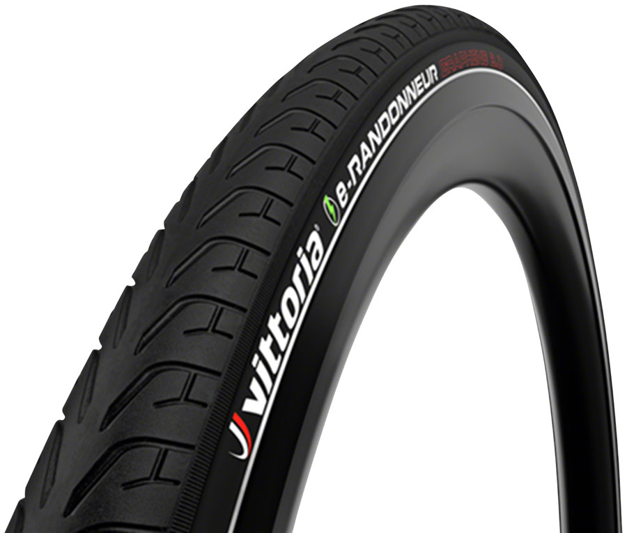 Vittoria e-Randonneur Tire - 700 x 40, Clincher, Wire, Black/Reflective, G2.0 
