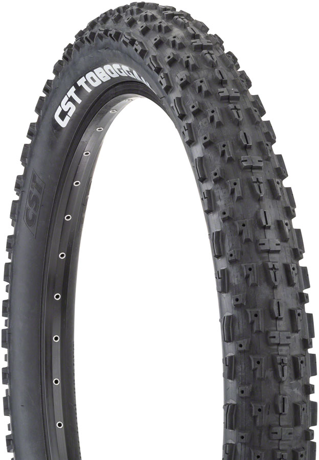 CST Toboggan Tire - 26 x 4, Clincher, Wire, Black