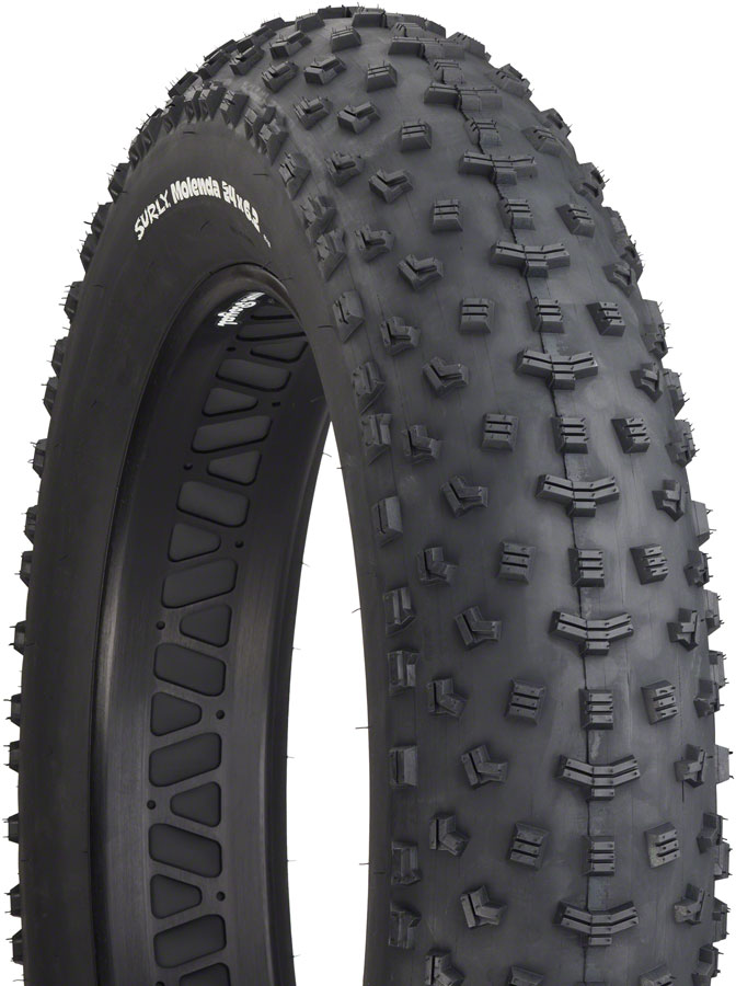 Surly Molenda Tire - 24 x 6.2, Tubeless, Folding, Black, 60 TPI 