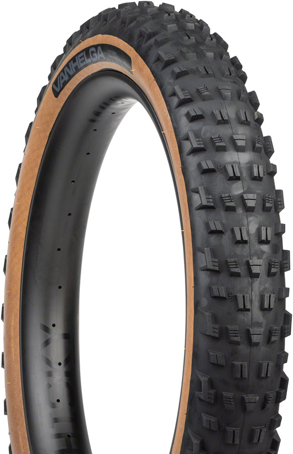 45NRTH Vanhelga Tire - 27.5 x 4.5, Tubeless, Folding, Tan, 60 TPI






