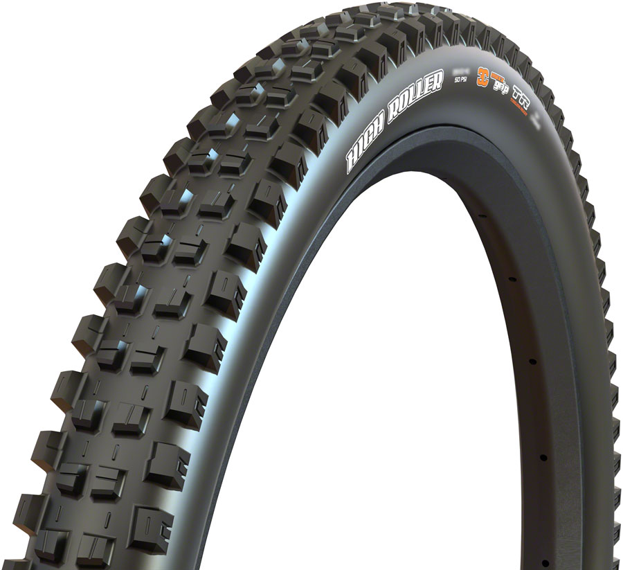 Maxxis High Roller III Tire - 29 x 2.4, Tubeless, Folding, Black, 3C MaxxGrip, DD