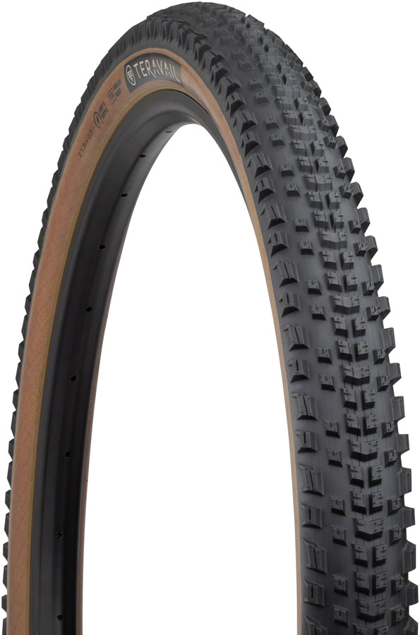 Teravail Ehline Tire - 27.5 x 2.3, Tubeless, Folding, Tan, Durable, Fast Compound