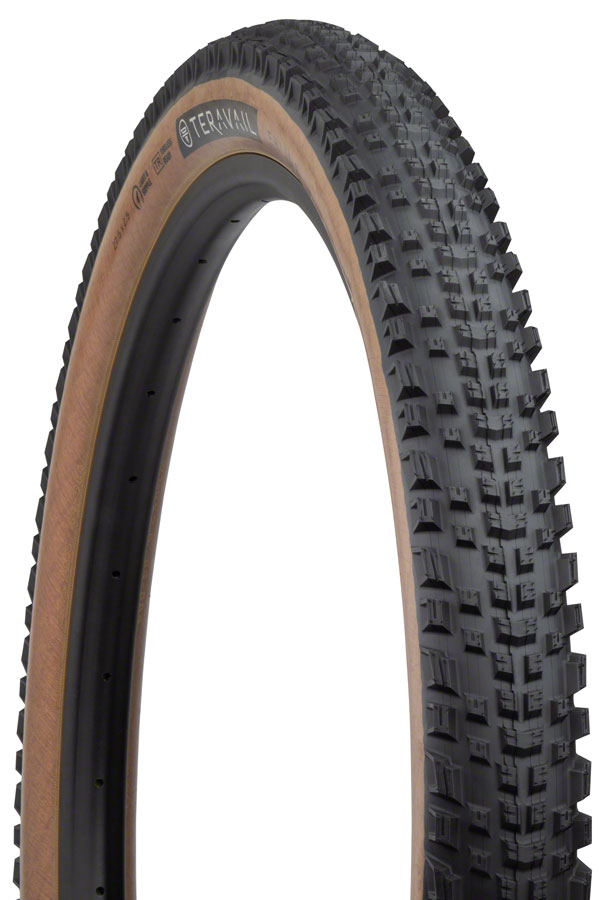 Teravail Ehline Tire - 27.5 x 2.5, Tubeless, Folding, Tan, Light and Supple 
