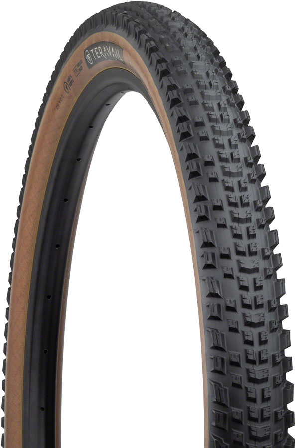 Teravail Ehline Tire - 29 x 2.5, Tubeless, Folding, Tan, Durable, Fast Compound