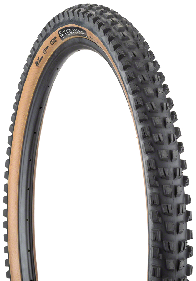 Teravail Kessel Tire - 29 x 2.4, Tubeless, Folding, Tan, Durable 