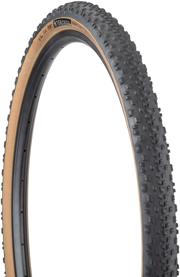 Teravail Rutland Tire - 700 x 47, Tubeless, Folding, Tan, Light and Supple 