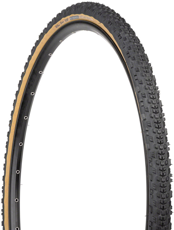 Teravail Rutland 700 x 38, Tubeless, Folding, Tan, Durable, Fast Compound 