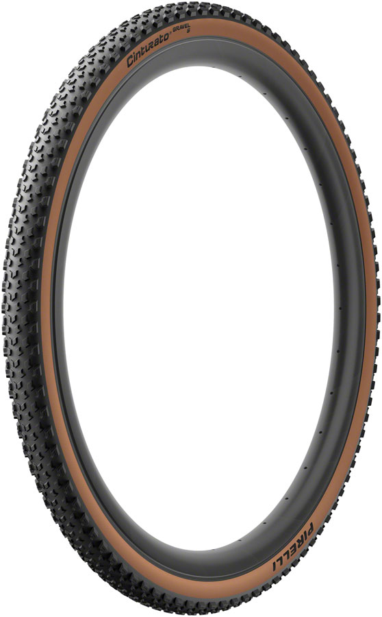 Pirelli Cinturato Gravel S Tire - 700 x 40, Tubeless, Folding, Classic Tan 