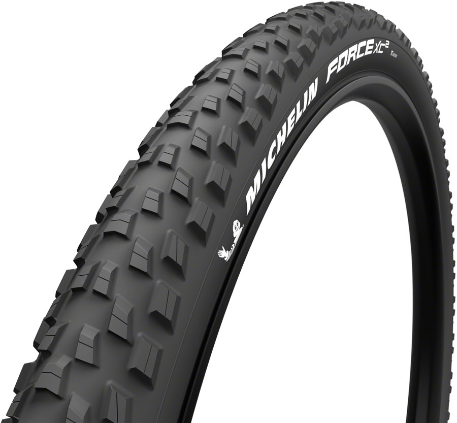 Michelin Force XC2 Performance Tire - 29 x 2.25, Tubeless, Folding, Black, Performance Line, GUM-X, HD Protection, E-Bike 