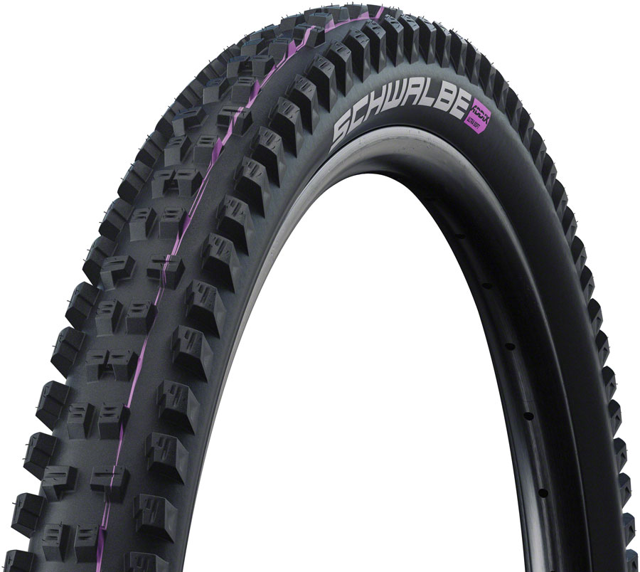Schwalbe Tacky Chan Tire - 29 x 2.40, Tubeless, Folding, Black, Evolution Line, Super Trail, Addix Soft, E-50