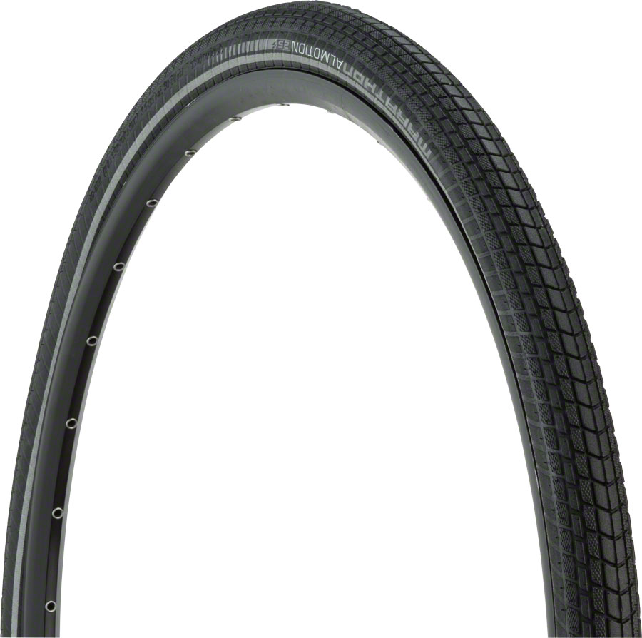 Schwalbe Marathon Almotion Tire - 700 x 38, Clincher, Folding, Black/Reflective, Evolution Line, V-Guard