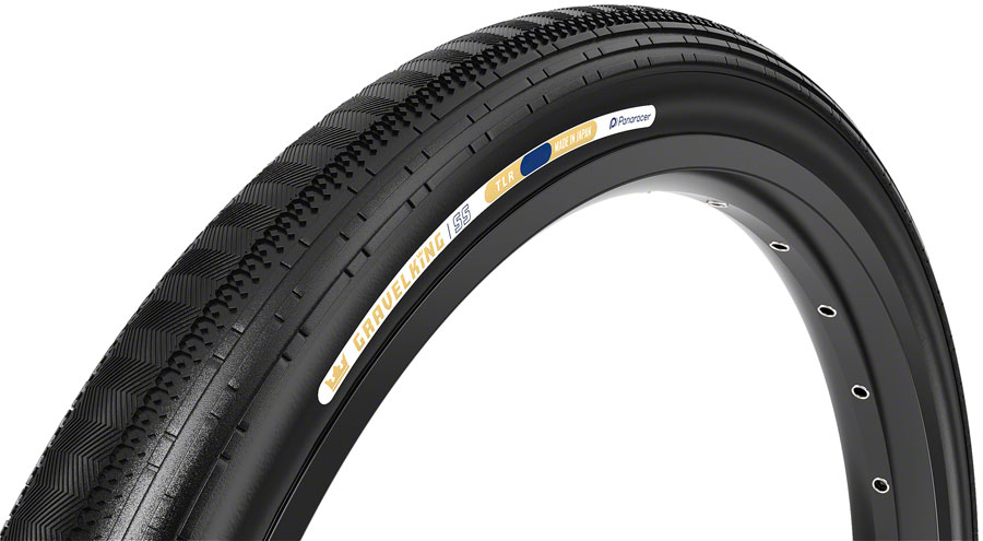 Panaracer GravelKing SS Tire - 650b x 43 / 27.5 x 1.75, Tubeless, Folding, Black