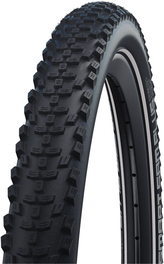 Schwalbe Smart Sam Plus Tire - 29 x 2.1, Clincher, Wire, Black/Reflective, Performance Line, Addix, DoubleDefense, GreenGuard, E-50