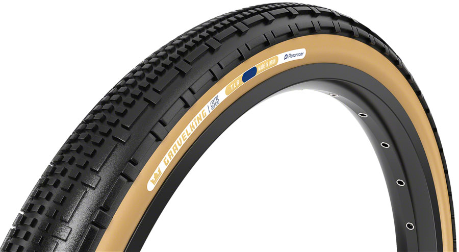 Panaracer GravelKing SK Tire - 29 x 2.10, Tubeless, Folding, Black/Brown