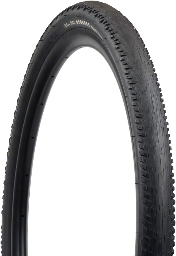 Teravail Updraft Tire - 700 x 50, Tubeless, Folding, Black, Durable, Fast Compound
