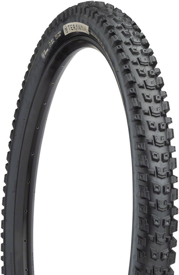 Teravail Warwick Tire - 29 x 2.5, Tubeless, Folding, Black, Ultra-Durable, Grip Compound 