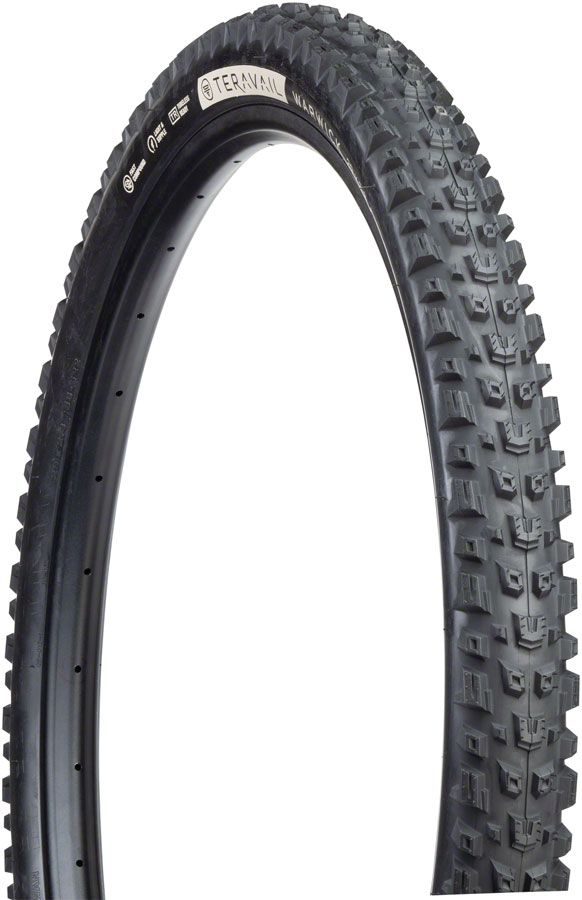 Teravail Warwick Tire - 29 x 2.3, Tubeless, Folding, Black, Light and Supple, Fast Compound 