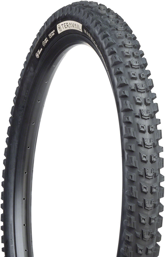 Teravail Warwick Tire - 27.5 x 2.5, Tubeless, Folding, Black, Durable, Grip Compund 